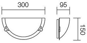 Redo 05-799 - Applique AMALFI 1xE27/42W/230V