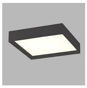 LED2 - Plafoniera LED MILO LED/30W/230V nera 3000/4000K