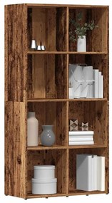 Libreria İn Legno Antico 66x30x130 Cm İn Legno Multistrato /