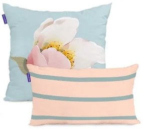 Set di copricuscini HappyFriday Spring blossom Multicolore 2 Pezzi