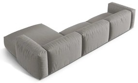 Divano angolare modulare grigio chiaro (angolo destro) Martina - Micadoni Home