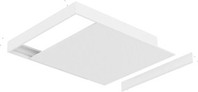 Plafoniera LED 60x60 40W IP40 No-Flickering - LIFUD Driver Colore Bianco Freddo 6.000K