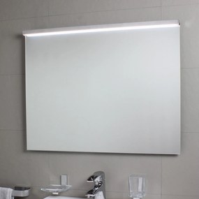 Koh-i-noor Sartoria lampada per specchio 70 cm da incollare led 4000k in alluminio anodizzato lucido