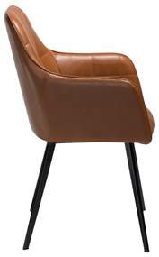 Sedia in similpelle marrone Embrace Vintage Embrance - DAN-FORM Denmark