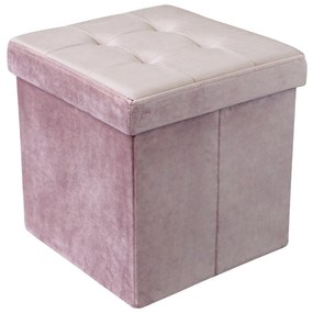 KATI - pouf quadrato in velluto