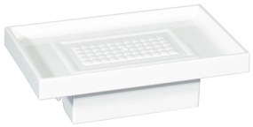 Koh-I-Noor Lem Lavì K830 Porta Sapone Per Supporto A Parete Non Incluso Bianco