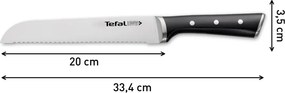 Coltello in acciaio inox Ice Force - Tefal