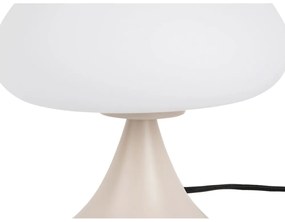 Lampada da tavolo grigia (altezza totale 21 cm) Hongo – Leitmotiv
