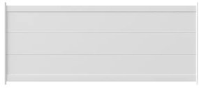 Pannello di recinzione in alluminio verniciato bianco GARDENGATE Panello Prado bianco L 200 x H 98.6 cm