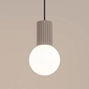 Sollux SL.1744 - Lampadario a sospensione con filo HALO 1xG9/8W/230V diametro 12 cm beige