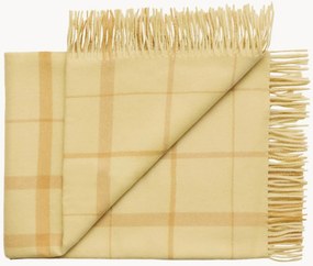 Coperta in lana con frange Warp