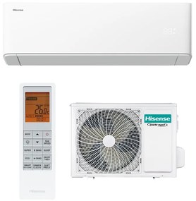 Condizionatore a muro monosplit inverter HISENSE UNI AIR 12000 BTU classe raffreddamento A+++, classe di riscaldamento A++, bianco