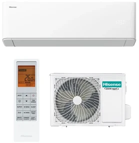 Condizionatore a muro monosplit inverter HISENSE UNI AIR 9000 BTU classe raffreddamento A+++, classe di riscaldamento A++, bianco