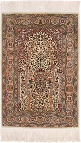 Hereke Tappeto 100x70 (Tacchino) Annodato A Mano
