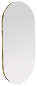 Specchio da parete RIORS 85x45 cm oro