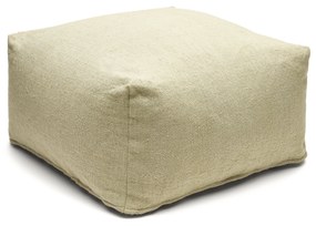 Kave Home - Pouf Vedell 100% PET verde 60 x 60 cm