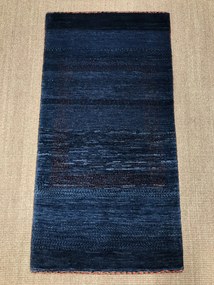 Loribaft Tappeto 120x70 Blu (Iran) Annodato A Mano