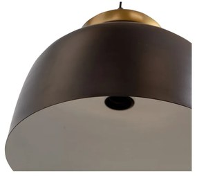 Lampada a sospensione nera con paralume in metallo ø 31 cm Linne - WOOOD
