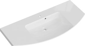 Cassca L 121 cm bianco
