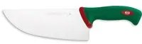 Coltello per Affettare Carni Lama 22 cm Manico Antiscivolo Sanelli Premana Verde/Rosso