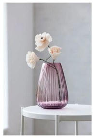 Vaso in vetro rosa Kusintha - Bitz