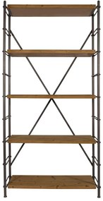 Biblioteca , altezza 2 m Iron - Dutchbone