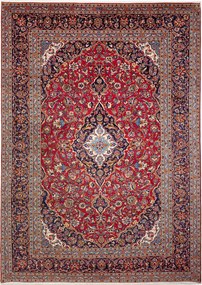 Kashan Tappeto persiano 350 x 250 Rosso (Iran) Annodato A Mano