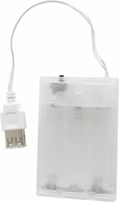 LED Decorazione murale al neon PLANET LED/3W/3xAA USB blu/giallo