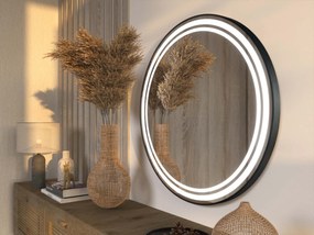 Specchio LED in cornice per bagno C5