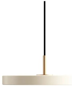 Apparecchio a sospensione LED bianco con paralume in metallo ø 31 cm Asteria Mini - UMAGE