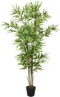 Albero Bamb Artificiale 552 Foglie 120 cm Verdecod mxl 83538