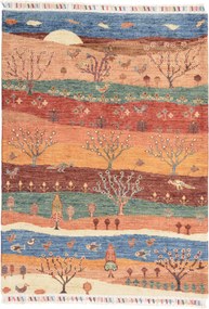 Samarkand Tappeto 90 x 120 (Pakistan) Annodato A Mano
