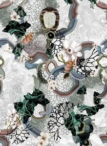 Christian Lacroix Carta da parati Algae Bloom - Pearl