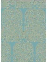 Cole & Son Carta da parati Alpana - Hellblau/ Gold