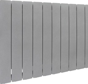 Termosifone in alluminio 10 elementi interasse 500 mm PRODIGE MODERN graphite