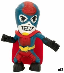 Statuina da Collezione Eolo Super Masked Pepper Man Elastico 14 x 15,5 x 5,5 cm (12 Unità)