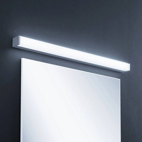 Applique da parete Klea Lindby, Cromo / Argento, Bagno, Alluminio, Moderno, Applique