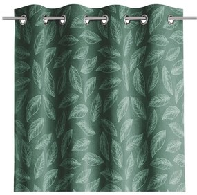 Tenda verde in velluto 140x250 cm Calm – Restilo
