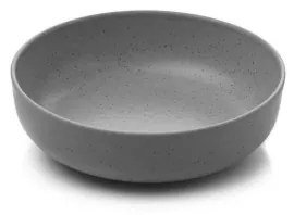 Set da tavola 12 pezzi in porcellana grigia