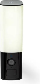 Nedis WIFICOL10CBK - Telecamera esterna Full HD 1080p con LED Wi-Fi IP65