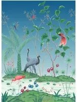Osborne & Little Carta da parati panoramica Mirage - Azure Blue