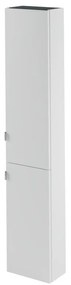 Colonna per mobile bagno Neo SENSEA 2 ante P 17 x L 30 x H 154 cm bianco laccato mdf