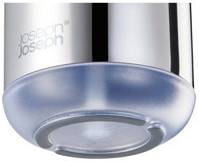 Dispenser di sapone in acciaio inox argento lucido 300 ml EasyStore Luxe - Joseph Joseph