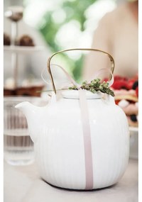 Teiera in porcellana bianca Hammershoi, 1,2 l Hammershøi - Kähler Design