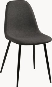Set di 4 sedie da pranzo imbottite Wilma