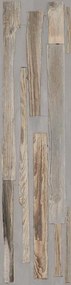 Pavimento 30x120 Effetto Legno Cemento Gres Porcellanato Rettificato Natural Ceramica Sant Agostino Fusionart CSAFUNA312