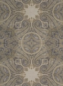 Zoffany Tapete Elswick Paisley - Blue Umber