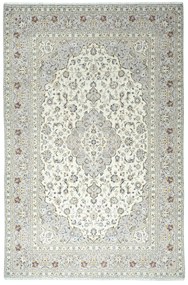Kashan Tappeto persiano 370 x 240 Beige (Iran) Annodato A Mano