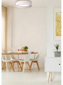 Duolla - Plafoniera LED ROLLER LED/24W/230V diametro 45 cm beige