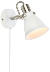 Lampada da parete bianca Alton - Markslöjd